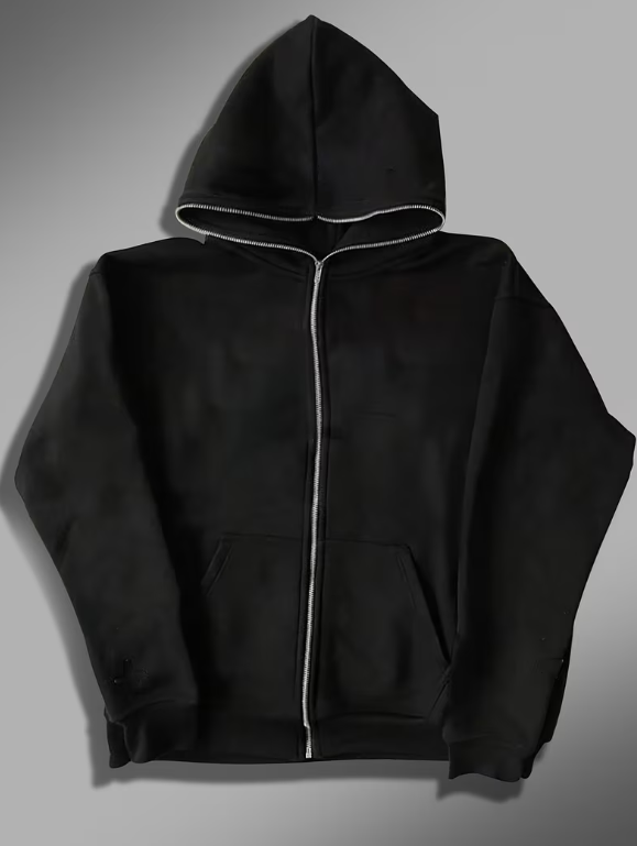 Zip up hoodie